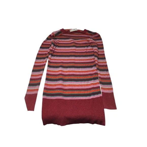 ZARA KNIT SIZE SMALL WOMENS LONG SLEEVE STRIPED SHIRT/CARDIGAN - Picture 2 of 6